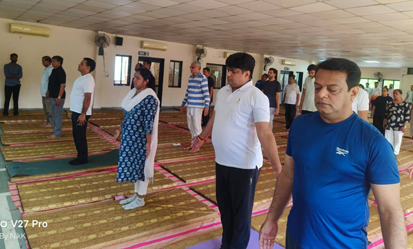 Gujarat Maritime Board: Yoga Day celebrations  